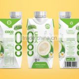 PURE COCONUT WATER 100%, ORGANIC AND HIGH QUALITY !
