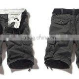 2016 Latest Design Mens Heavy Cotton Heavy Washed Cargo Shorts for Summer thumbnail-4