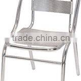 Armless Aluminum Chair thumbnail-1