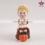 Lovely Little Girl Handmade Decoration for Halloween Day