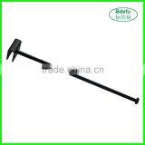 Metal Hanging Display Front Arm Hook for Rectangle Tube