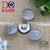 Antique Silver Jeans Button Metal Jeans Button for Jackets thumbnail-4
