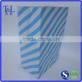 Blue Stria Printed Food Packaging Stand up Kraft Paper Bag Manufactured by Professional Factory Supplier's Choice thumbnail-2