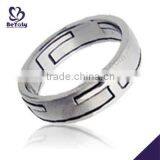 2015 cheap price jewelry 316l stainless steel 12k gold ring