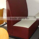 Fastfood Pu Leather Dining Sofa DJ-K813A-H thumbnail-1