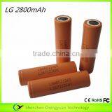 for LG 3.7v 2800mAh battery cell LGABC21865 cell for LG li-ion battery cells