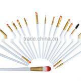 Black 20pcs Eyeshadow Makeup Brush Set thumbnail-2