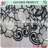 New Style Vintage Patten Rayon Fabric With Cutwork Embroidery thumbnail-4