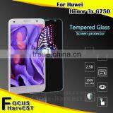 Hot Sale !! Ultra Thin 0.2mm 9H Anti-Radiation Premium Tempered Glass Screen Protector for Hunor 3x/ Oem Screen Protector