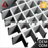 Heat Insulation aluminum Alloy types of grille ceiling tiles