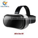 Factory Supply All In One VR 3D Virtual Reality Glasses Headset, With Android 5.1 1920*1080 HD