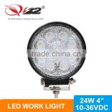 Good quality LED work lights excavator tail light 24W for auto part lighting
