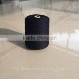 100pct carded cotton indigo yarn waxed for weaving and knitting