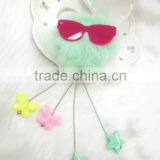 Cute Rabbit Fur Handbag Accessories for Gift thumbnail-1