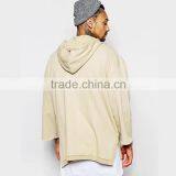 Daijun Oem New Design Men With Hood Surplus 100% Cotton off White Plain Hoodies thumbnail-2