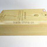 High Quality Natural Color Custom Wine Box Wooden Box Wine Gift Box the Latest Packaging thumbnail-2