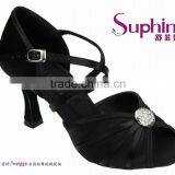 Big Crystal Nice Low Heel Evening Shoes for Women thumbnail-1