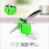 Round Shaped PP and Rubber Knife Sharpener