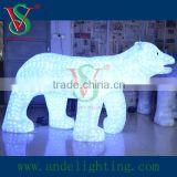 new LED 3D motif light big polar bear