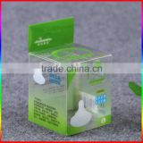 Clear PVC printing bottle and nipple packing box made in Guangzhou