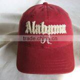 Washed Cap With Six Panels and Six Eyelets thumbnail-3