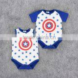 Oem Service China Short Sleeve Superman Lovely Baby Boy Clothes 0-3 Months With Wholesale Price thumbnail-3