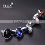 Chrome Base Clear Brass Accessories Drawer Pulls Cupboard Handle Knob thumbnail-6