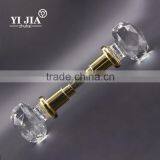 2 1/6 Inch Clear Bling Zinc Base Kitchen Dining Room Furniture Glass Door Lock Knobs thumbnail-6