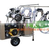 9J-II gasoline and rotary vane vacuum pump milking machine for goat