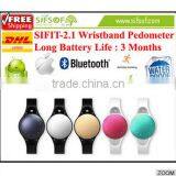 2.1 Fashion Wristband Pedometer Sleep Monitor/Pedometers thumbnail-3