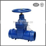 6 inch cast iron resilient seated different type of gate valve