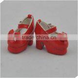 1/6 Inch RED Yo-SD DOD LUTS Shoes for Dolls thumbnail-1