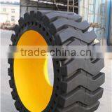 Solid Mold-on Heavy Truck Tires Wheel With DISC for Heavy Skid Steer Loader thumbnail-4