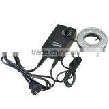 2017 Hot Sale 90V-260V 64LED Stereo Zoom Adjustable Microscope Ring Light thumbnail-5