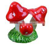 Mushroom Ornament Fairy Garden-Red thumbnail-1