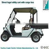 Street Legal Electric Fast Golf Cart With Cargo Box for Sale, EG2028HR-01 thumbnail-1
