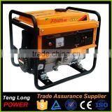 China Generator Manufacturer ac Single Phase Brushless 1kw Gasoline Generator for Home Use