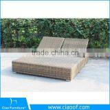 Best Selling UV-Proof Rattan Outdoor Double Lounger thumbnail-4