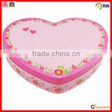 Factory Sale Heart Shape Food Storage Chocolate Gift Pack Tin thumbnail-1