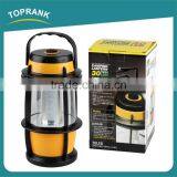 High quality outdoor portable super bright high power 30 led camping lantern