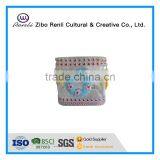 Clear Square Replacement Hand Decorated Glass Candle Holder thumbnail-2