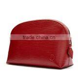 Wholesale Small Quantity Black Real Leather Bag, Fashion Mens Leather Toiletry Bag Wholesale thumbnail-1