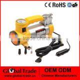2 in 1 Metal Air Compressor With Light 12V Air Pump Tyre Infator Compressor Car Air Compressor Air Inflator A0137 thumbnail-1
