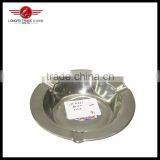 Round Stainless Steel Ashtray , Ashtray Tobacco Jar thumbnail-1