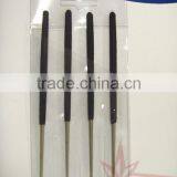 Electroplated Round Diamond Needle Files With Black Rubber Shank thumbnail-1