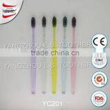 Wholesale Fda Cheap Famous Nature Nano Bamboo Bristle Toothbrush With Names Hotel Travel Disposable Toothbrush With Toothpaste thumbnail-2