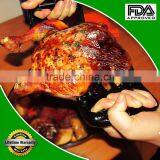 Heat Resistant Bbq Silicone Grill Gloves Funny Oven Mitts Cooking Kitchen Glove thumbnail-6