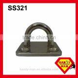 Marine Hardware Industrial Stainless Ring Plate With Sink Hole Anchor Plate thumbnail-2