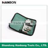 Short Arm Allen Wrench (9 Pieces) Metric thumbnail-1