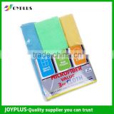 Household cleaning product microfiber cleaning cloth set